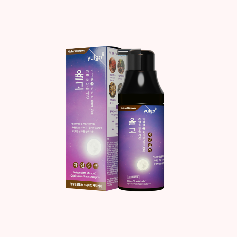 Yulgo Natural Time Mild Shampoo for Dyeing Natural Brown 200ml