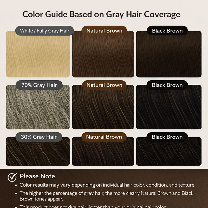 Yulgo Natural Time Mild Shampoo for Dyeing Dark Brown 200ml