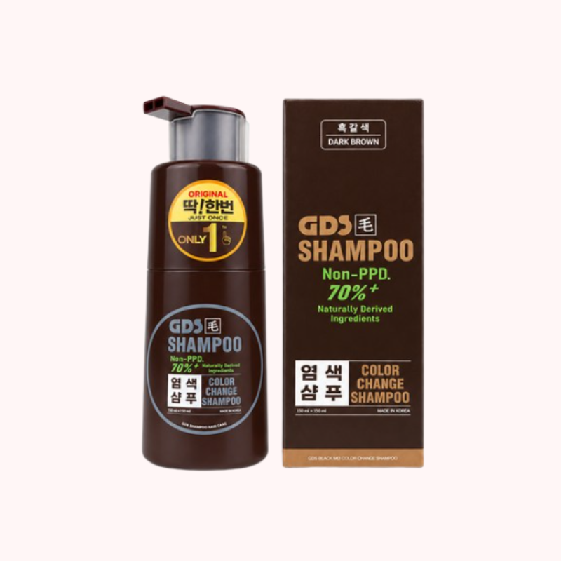 GDS Dark Brown dye Shampoo 300ml