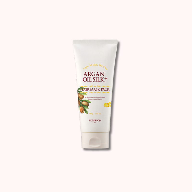 SKINFOOD Argan Oil Silk Plus Hair Mask Pack 200g – Korea Haircare