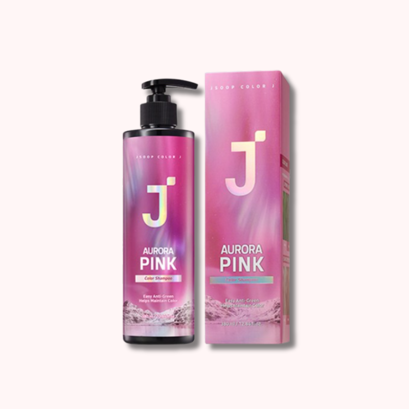 JSOOP Color J Aurora Toning Color Shampoo 380ml (Purple, Blue, Pink)
