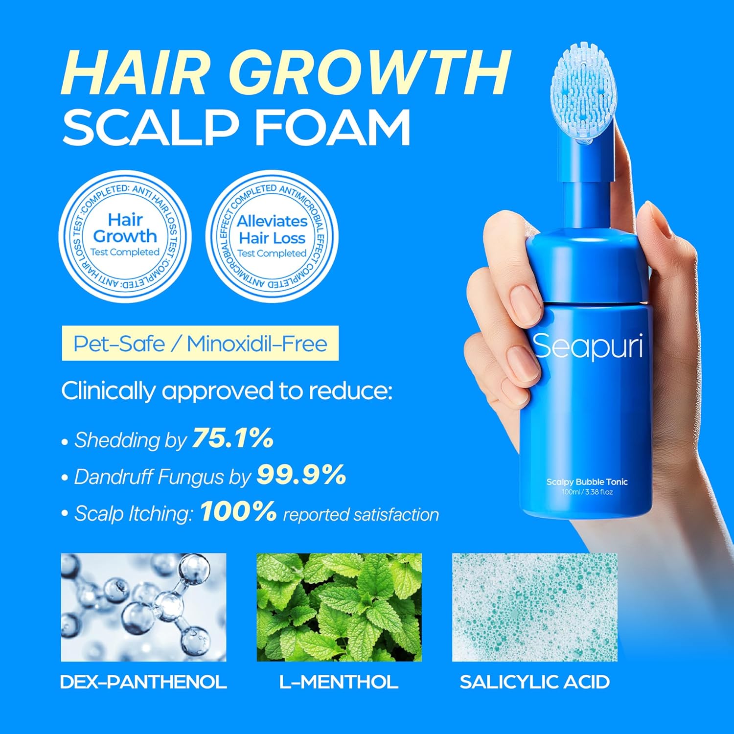 Seapuri Dr.33 Deep Shot 100ml – Korea Haircare