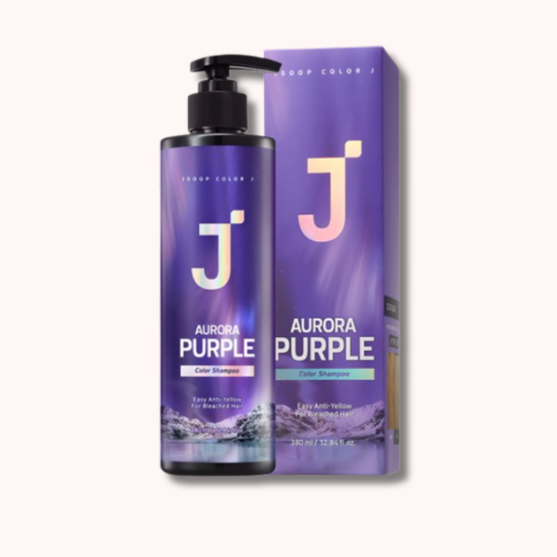 JSOOP Color J Aurora Toning Color Shampoo 380ml (Purple, Blue, Pink)